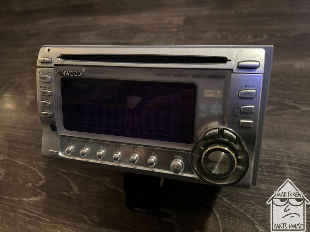 Kenwood DPX-06MD Double Din Radio W/ Bluetooth