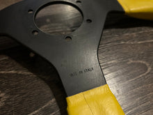 Load image into Gallery viewer, Victoria 355mm Yellow Leather Wheel
