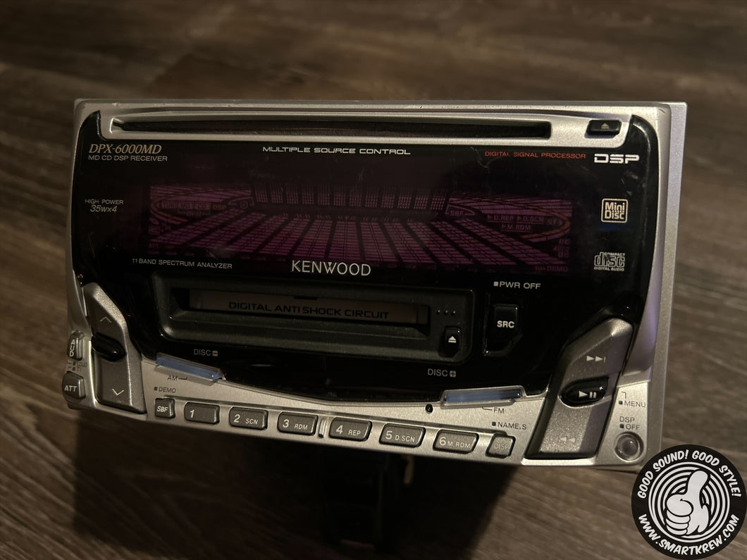Kenwood DPX-6000MD Double Din Radio W/ Bluetooth