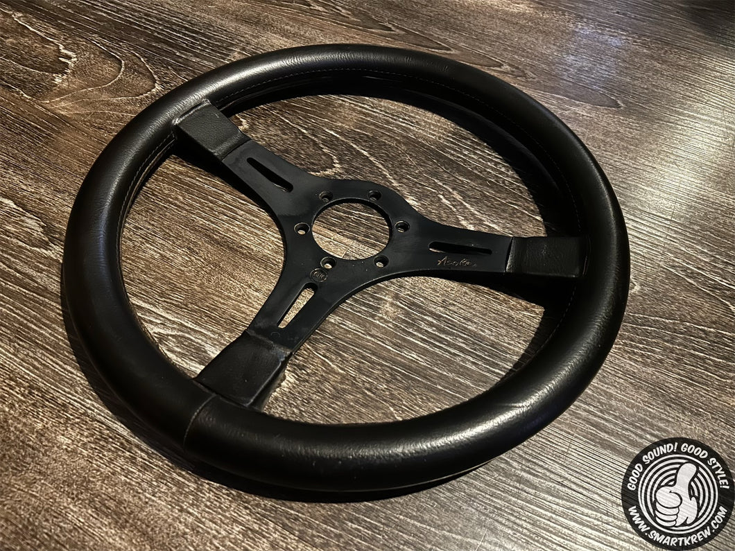 Raid Asole 355mm Black Leather Wheel