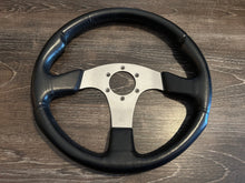 Load image into Gallery viewer, Leonard Zeal 350mm Black Leather Wheel
