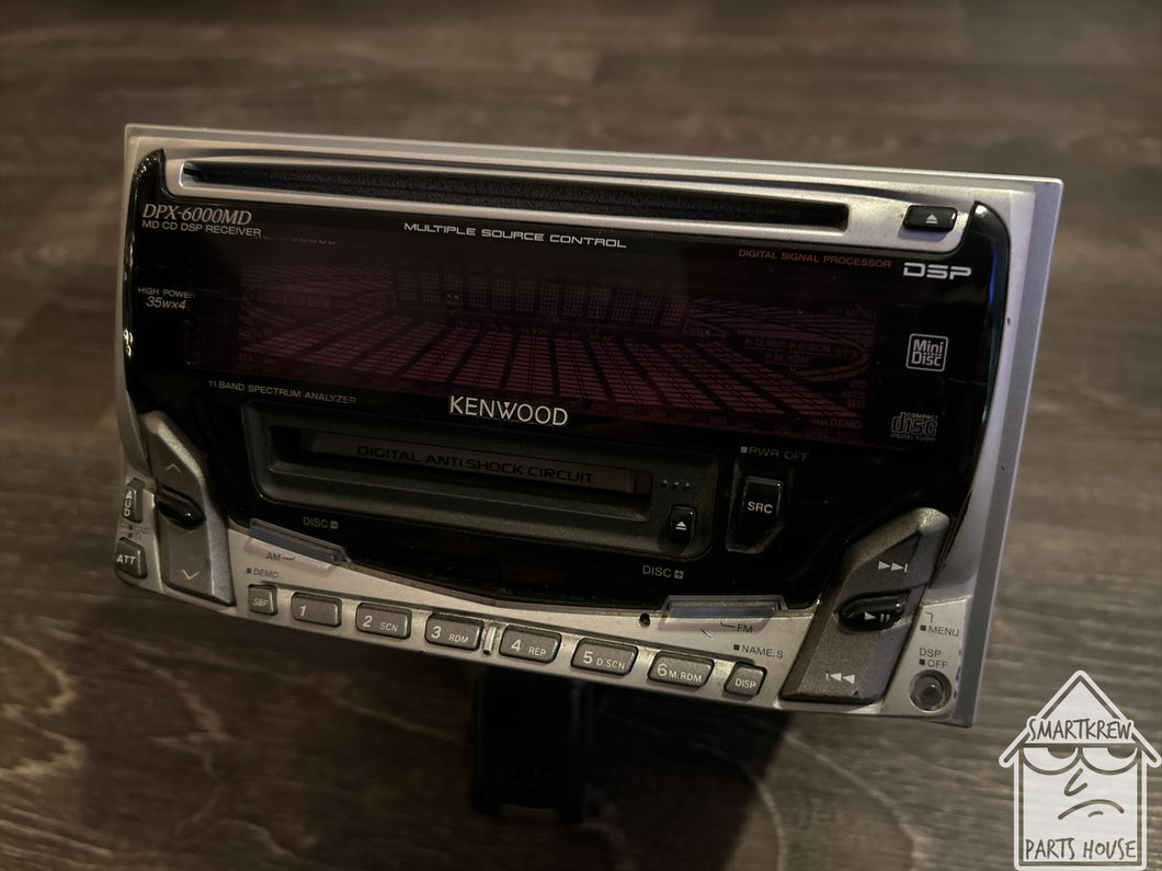 Kenwood DPX-6000MD Double Din Radio W/ Bluetooth