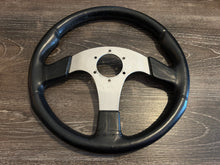 Load image into Gallery viewer, Leonard Zeal 350mm Black Leather Wheel
