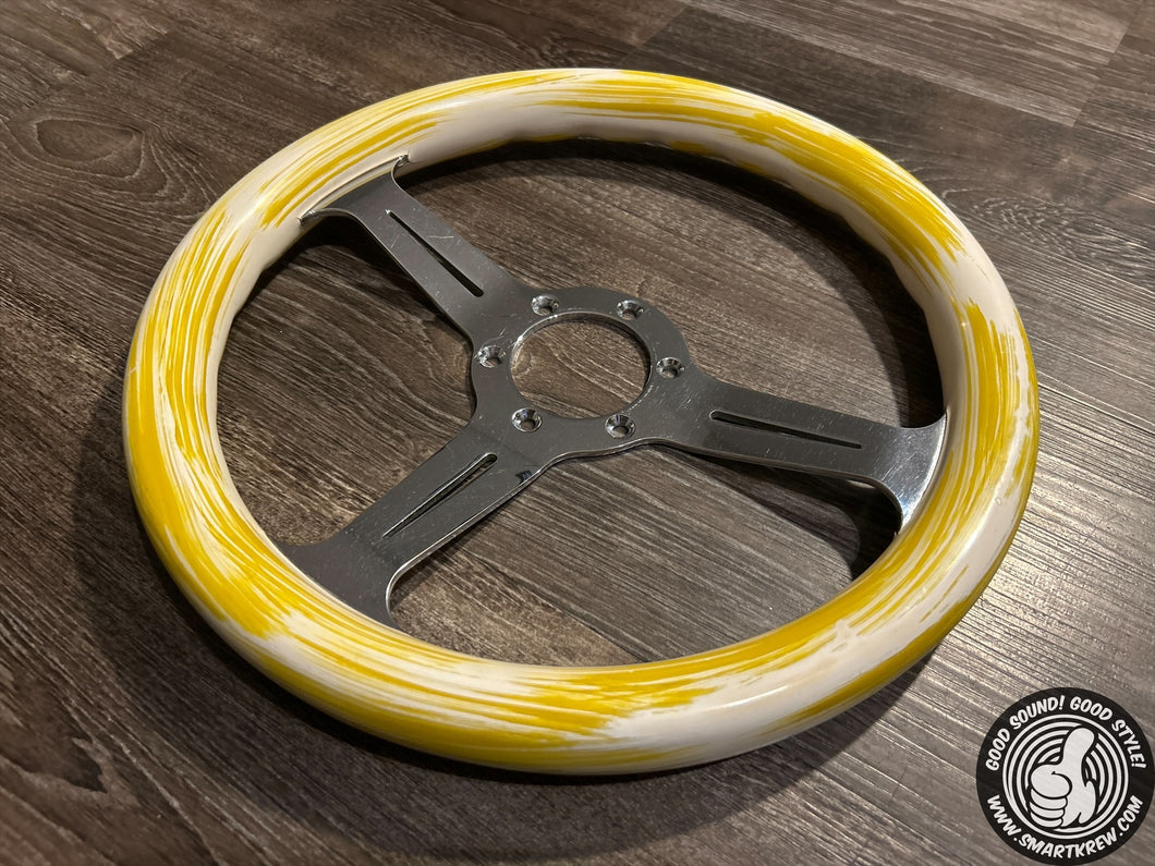 Japanese Made 320mm Yellow/White Wheel