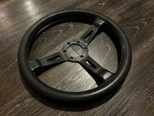 Load image into Gallery viewer, Abarth 350mm Black Leather Wheel
